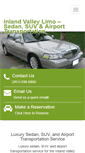 Mobile Screenshot of inlandvalleylimo.com